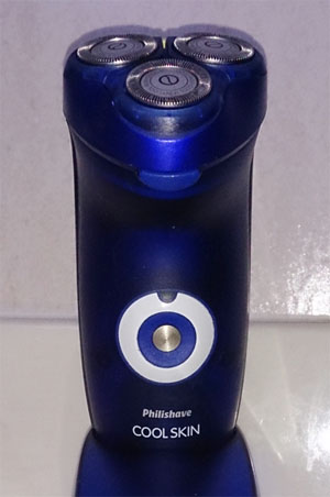 Resurrected from 
the past, the old shaver.