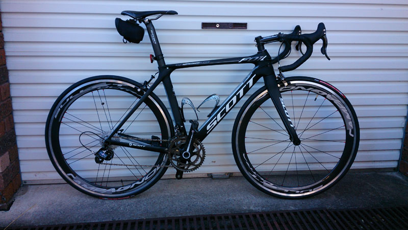 Scott Foil 20 with 
Campanolo Bullet Ultra