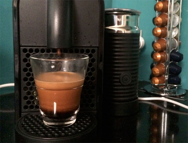 Sweet Nespresso 
crema